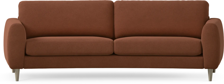 Bridge - 3-sits soffa svängd - Orange