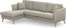 Eden - 2,5-sits soffa med schäslong - Brun