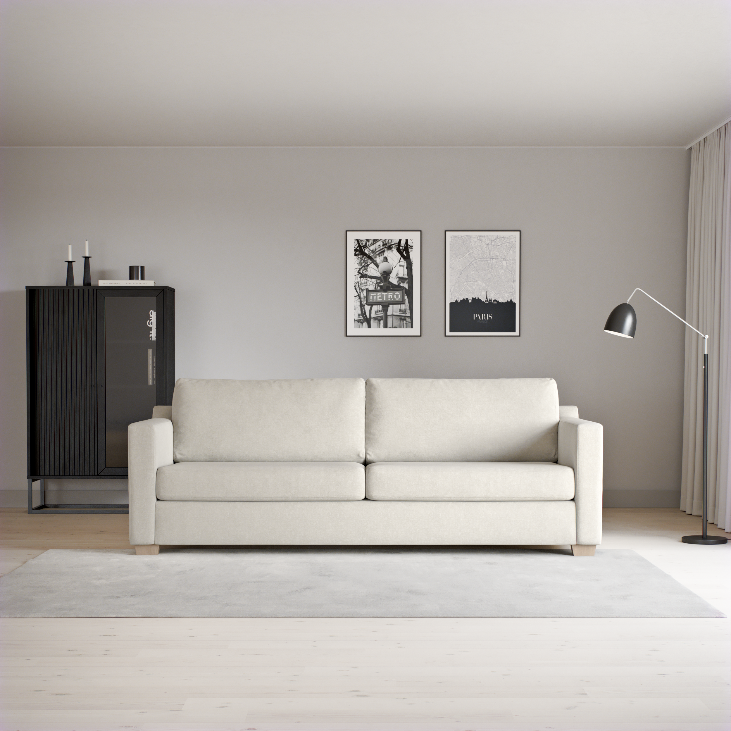 Friday, 3-sits soffa