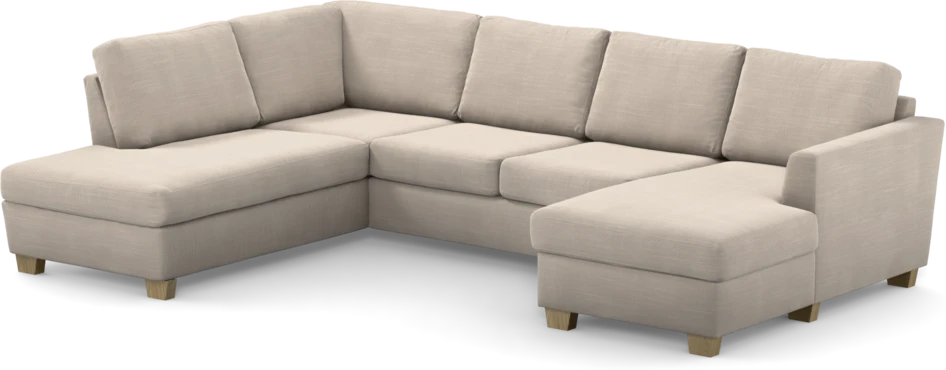 Friday - 3-sits soffa med divan vänster och schäslong höger - Beige
