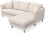 Eden - 2-sits soffa med schäslong - Beige