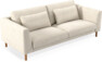 Willow - 3-sits soffa, fast klädsel - Beige