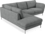 Madison Lux - 2-sits soffa med divan vänster - Vit