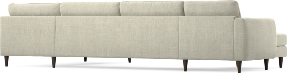 Bridge - 3-sits soffa med schäslong vänster och divan höger - Beige