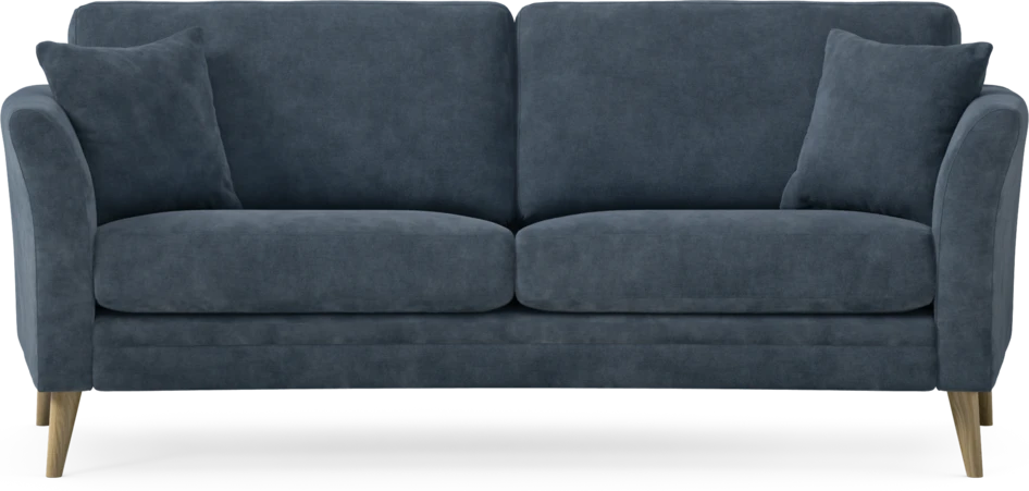Eden - 2,5-sits soffa svängd - Blå
