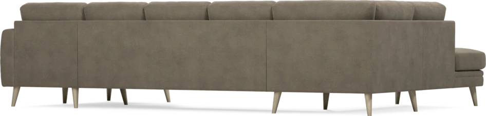 Eden - 3-sits soffa med divan vänster och schäslong höger - Beige
