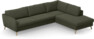 County - 2,5-sits soffa med divan höger - Grön