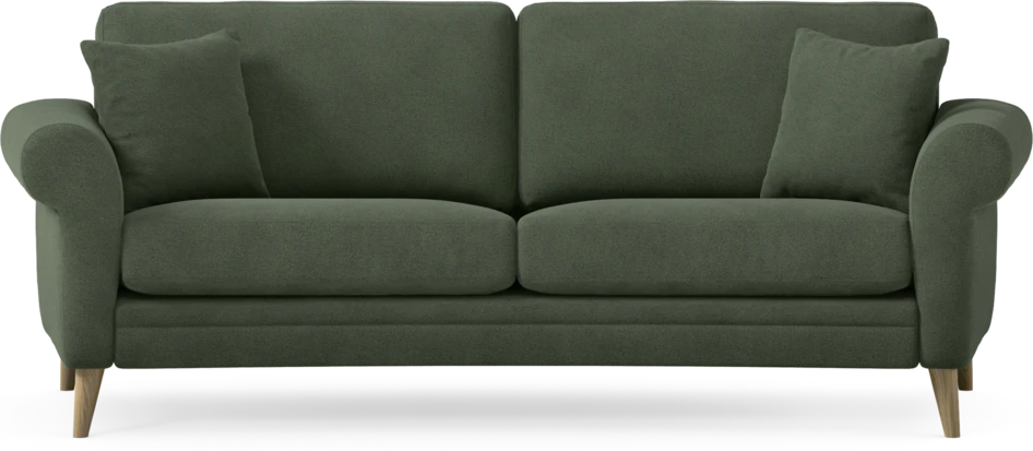 Eden - 2,5-sits soffa svängd - Grön