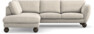 Madison Lux - 2-sits soffa med divan vänster - Beige