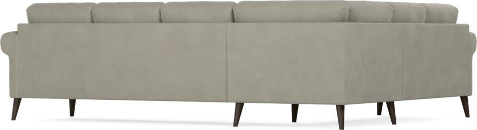 Eden - Hörnsoffa, 2+3-sits - Brun