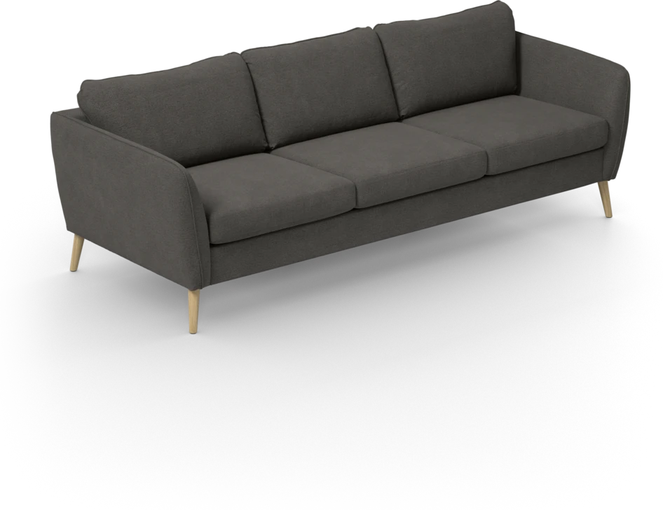 County - 3-sits soffa - Brun
