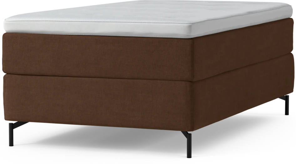 Delux Exclusive - Kontinentalsäng, enkelsäng 120 cm med bäddmadrass och sängben