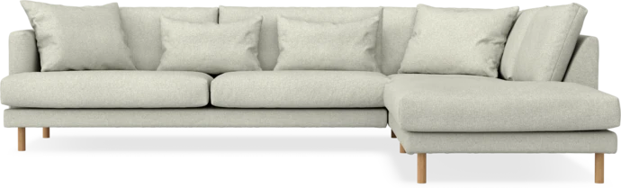 Harper, 3-sits soffa med divan höger