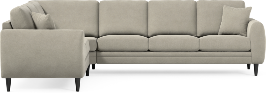 Eden - Hörnsoffa, 2+3-sits - Brun