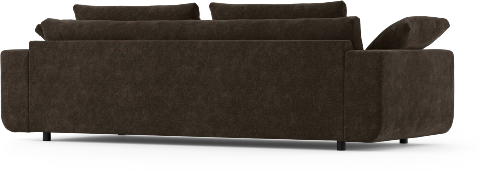 Amie - 4-sits soffa - Brun
