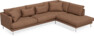 Harper - 3-sits soffa med divan höger - Orange