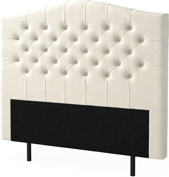 New York välvd - Sänggavel, 90-210 cm - Beige