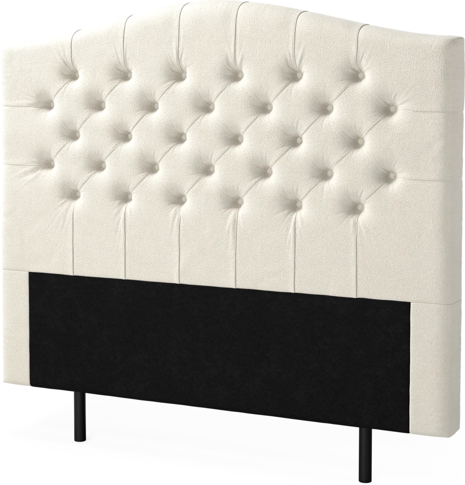New York välvd - Sänggavel, 90-210 cm - Beige