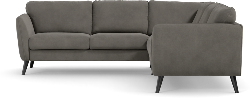 Bridge - Hörnsoffa, 2+2-sits - Grå