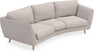Madison - 3-sits soffa svängd, 70 cm - Grå