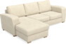 Friday - 3-sits soffa med schäslong vänster - Beige