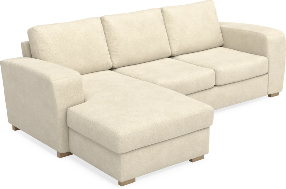 Friday - 3-sits soffa med schäslong vänster - Beige