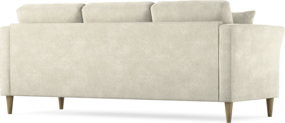 Eden - 3-sits soffa - Vit