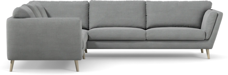 Madison Lux - Hörnsoffa 2+3-sits, hörn 1 - Grå
