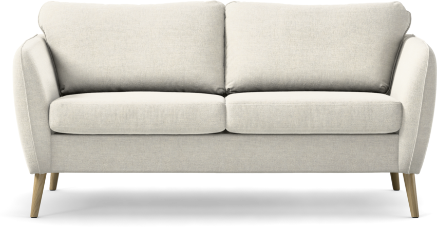 County - 2-sits soffa - Vit