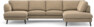 Madison Lux - 2-sits soffa med schäslong vänster och divan höger - Beige