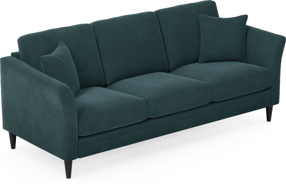 Eden - 3-sits soffa - Blå
