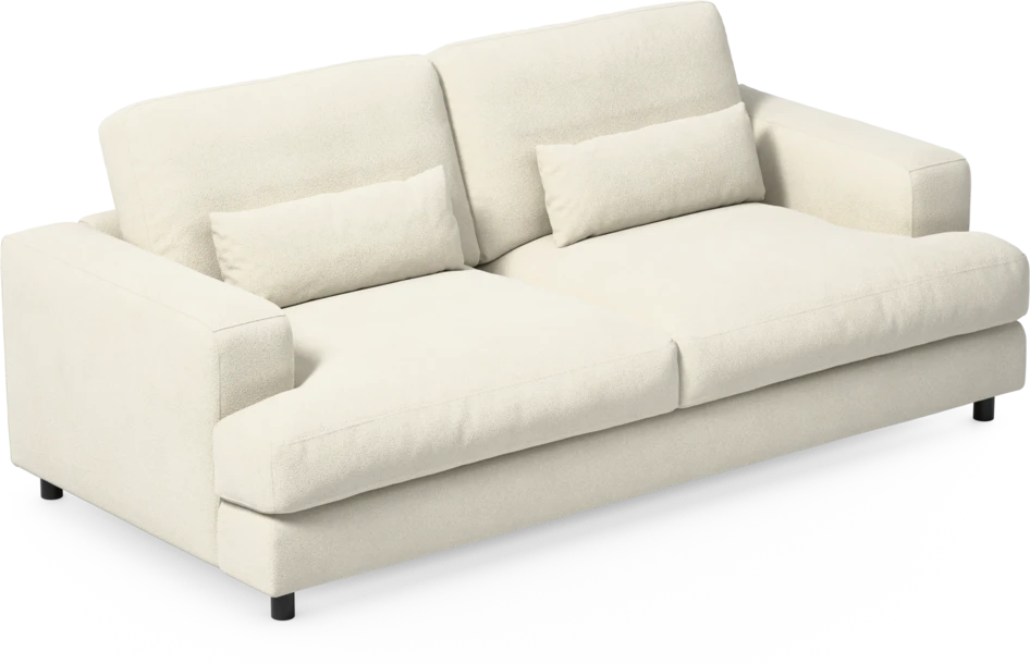 Noma - 3-sits soffa - Vit