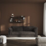 Cherrie Klädsel -  3-sits soffa, hel dyna - Brun