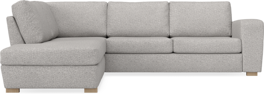 Friday - 2,5-sits soffa med divan vänster - Vit