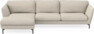 Madison - 3-sits soffa med schäslong vänster - Beige