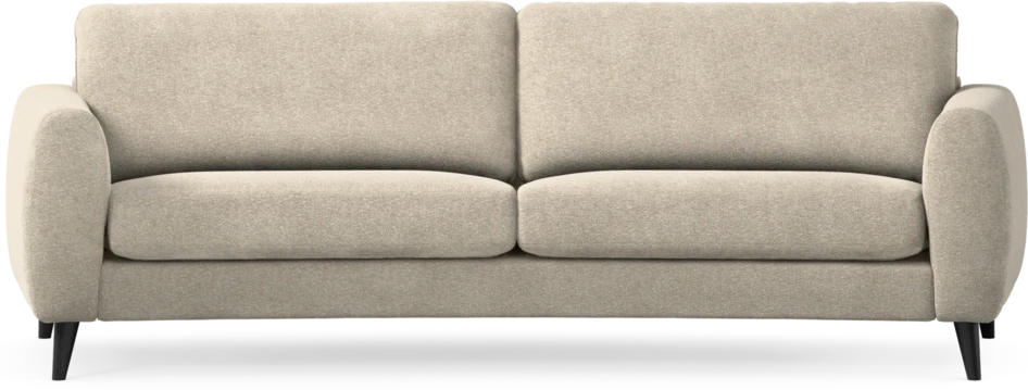 Bridge - 3-sits soffa svängd - Beige