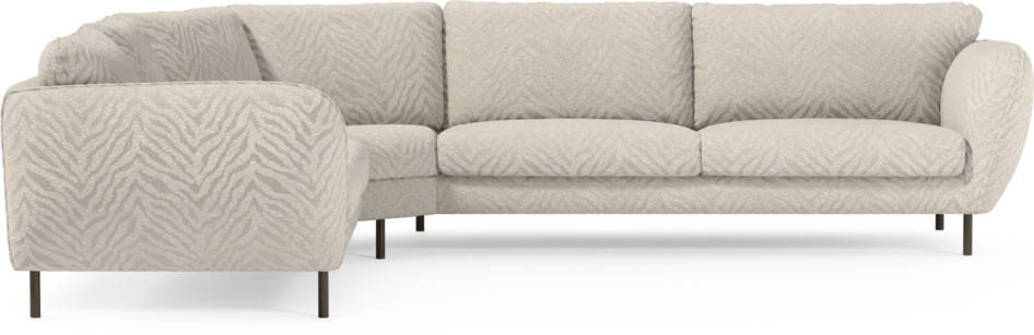 Madison Lux - Hörnsoffa 2+3-sits, hörn 2 - Vit