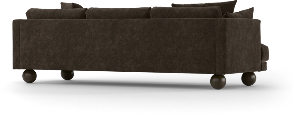 Harper - 4-sits soffa - Brun