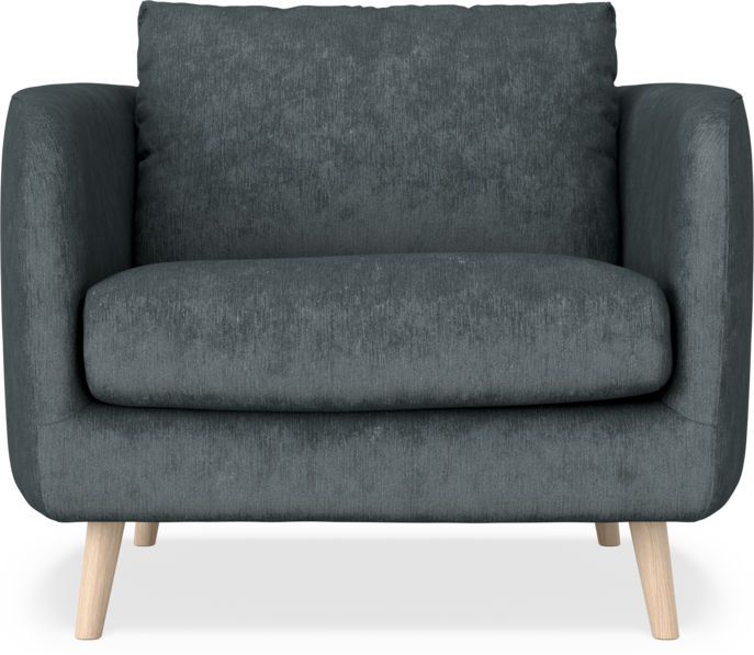Madison Lux - Fåtölj, 70 cm - Grå