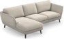 Madison Lux - 2-sits soffa med schäslong vänster - Beige