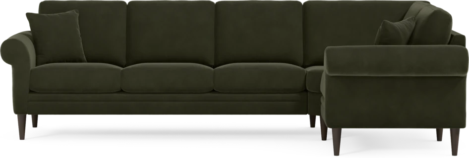 Eden - Hörnsoffa, 3+1-sits - Grön
