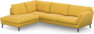 Madison - 3-sits soffa med divan vänster - Gul