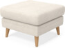 Eden - Fotpall - Beige