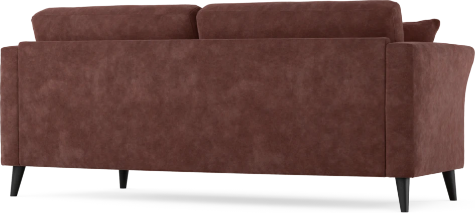 Eden - 2,5-sits soffa svängd - Röd