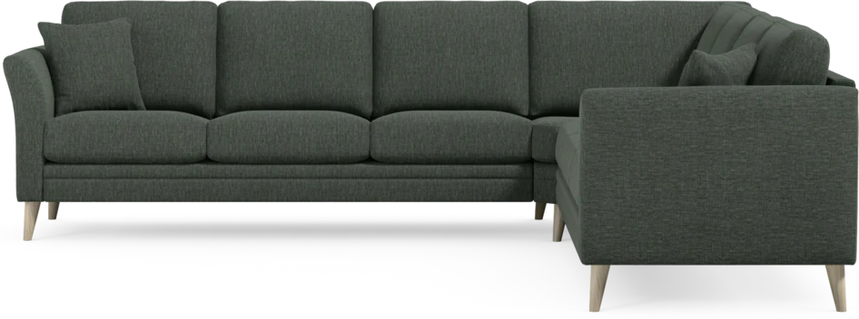 Eden - Hörnsoffa, 3+3-sits - Grön