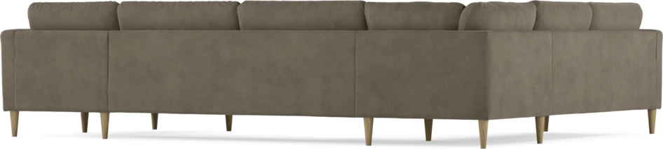 Bridge - Hörnsoffa, 2+3-sits med schäslong höger - Beige