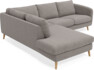 Madison - 2-sits soffa med divan vänster - Beige