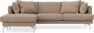 Harper - 3-sits soffa XL med schäslong vänster - Beige