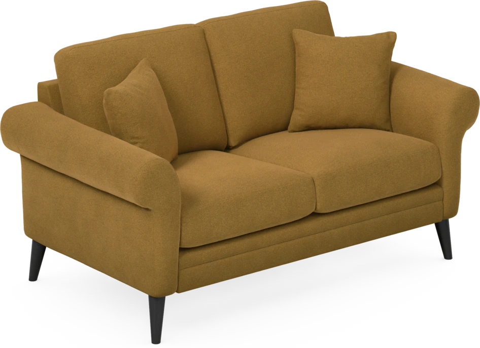 Eden - 2-sits soffa - Gul