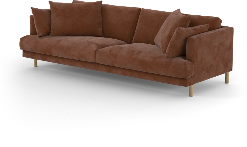Harper - 4-sits soffa - Orange